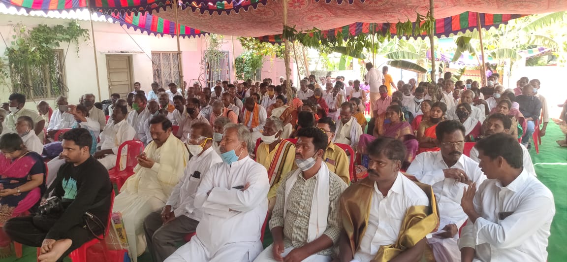 అన్నమయ్య కళాక్షేత్రంలో జెవికెఎస్‌ ఆధ్వర్యంలో... జానపద గురువులకఁ సత్కారం