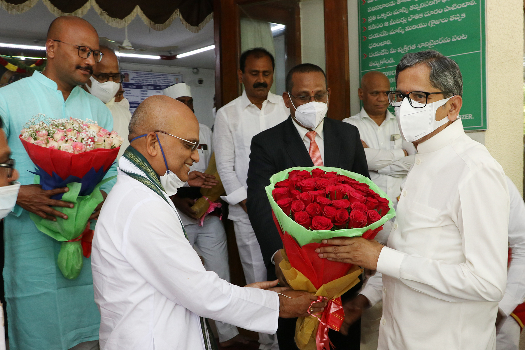 తిరుమల చేరుకున్న సుప్రీంకోర్టు ప్రధాన న్యాయమూర్తి