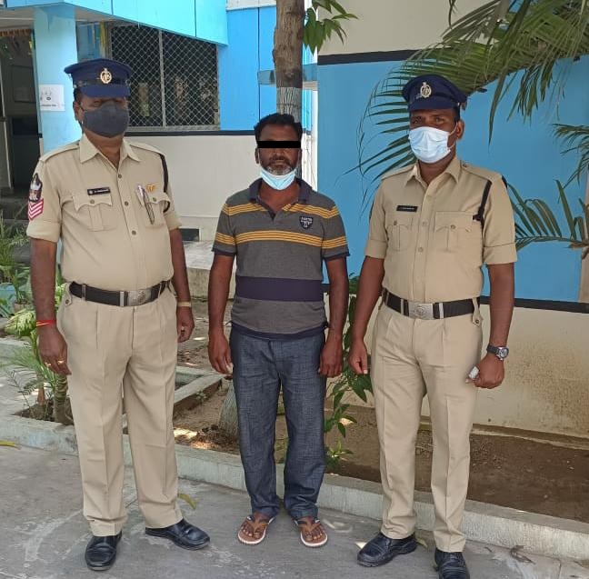  అత్యాచార నిందితుడి అరెస్టు