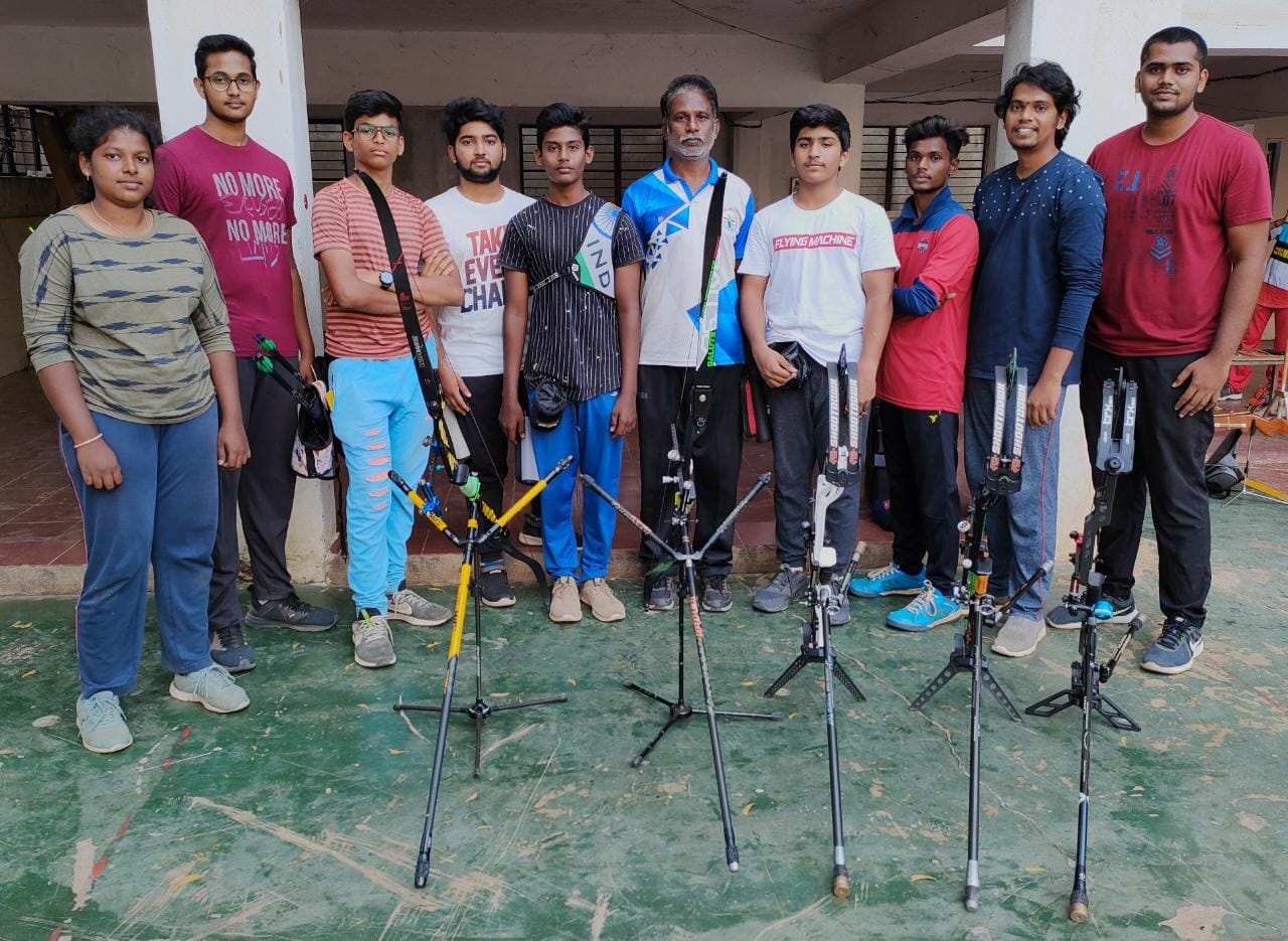 రాష్ట్ర ఆర్చరీ పోటీలకు 9మంది ఎంపిక