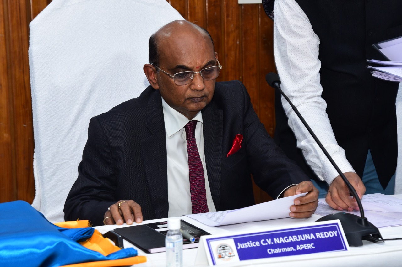 ఎపిఇఆర్‌సి ఛైర్మన్‌ నాగార్జునరెడ్డి వెల్లడి