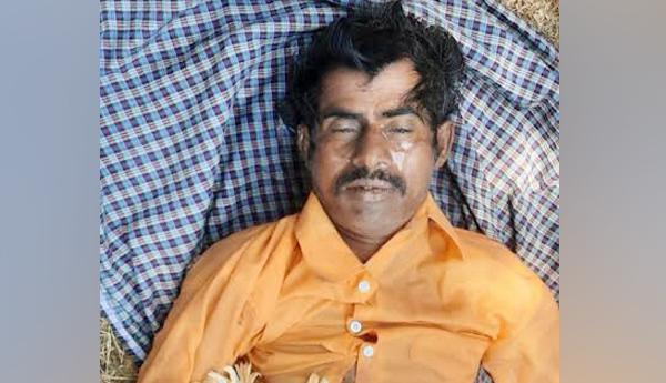 నీటి గుంటలో పడి వ్యక్తి మృతి