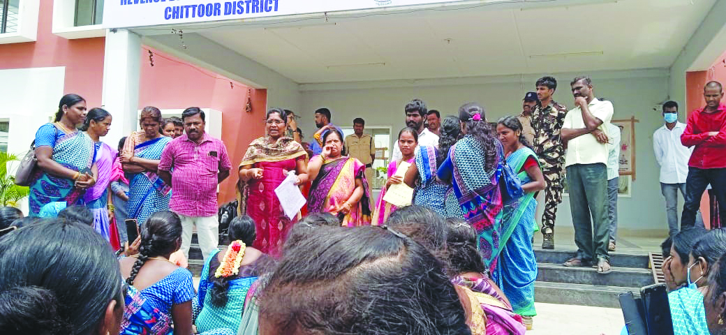 కుప్పం అంగనవాడి ప్రాజెక్టులో.. అవినీతిపై చర్యలు తీసుకోవాలి : సిఐటియు