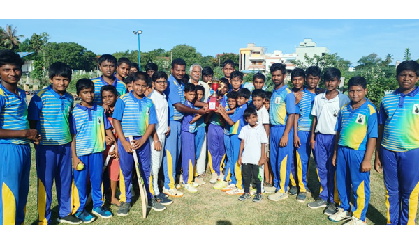 kanchi, cricket academy, tournament, sribalaji, tamilnadu