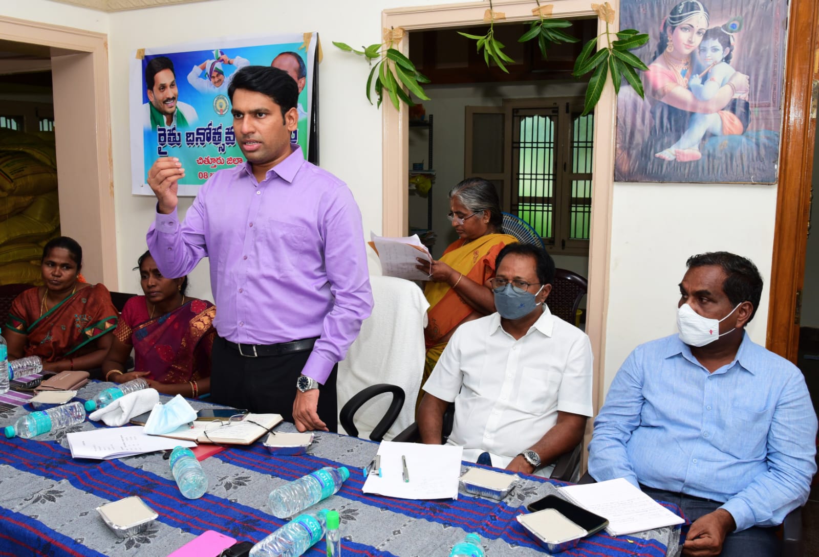 వ్యవసాయ అభివృద్ధికి 21 శాతం నిధులు