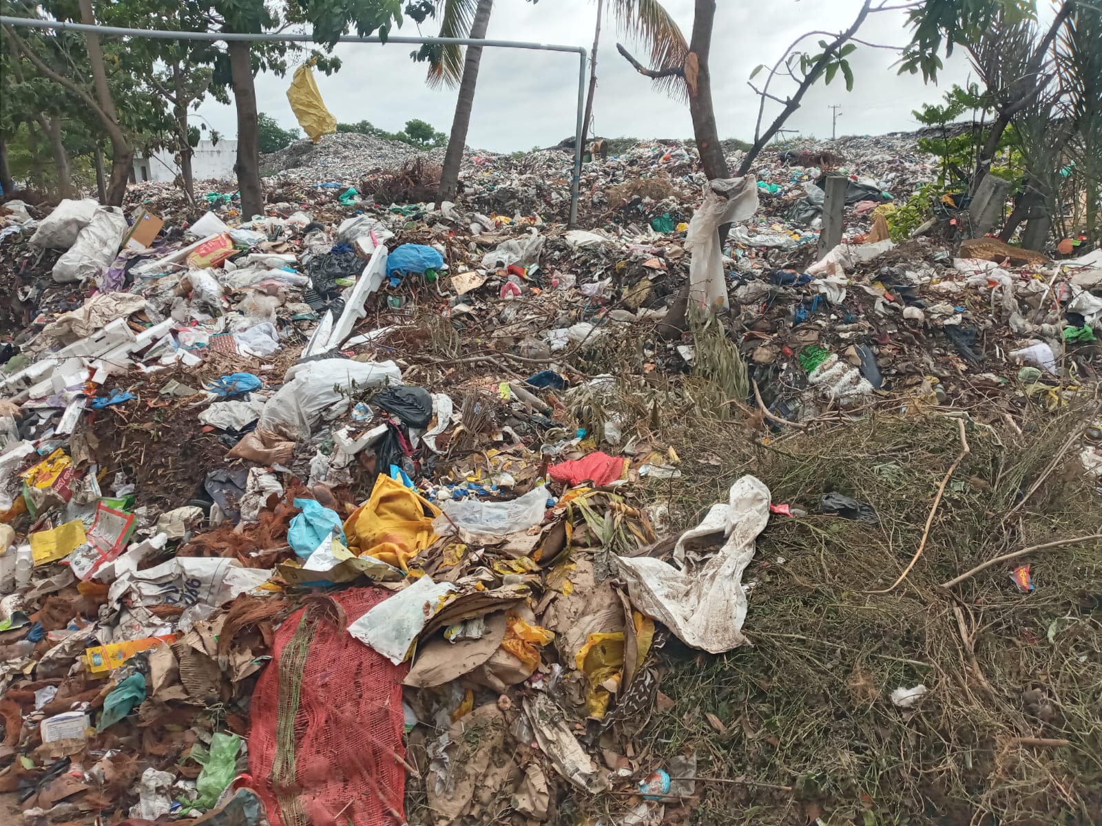 ఇండ్ల మధ్యలో డంపింగ్‌ యార్డు పేదలకు కంపు కష్టాలు