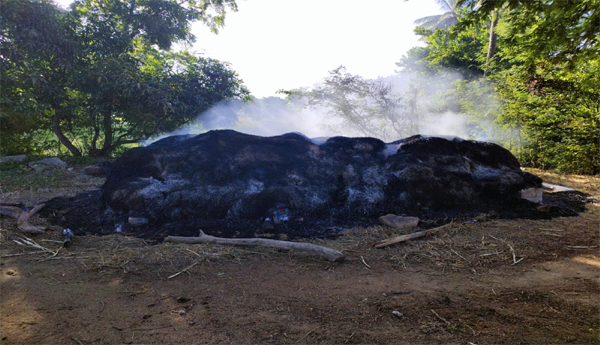 The, loft, was, burnt, Property, loss, of, more, than, Rs.90, thousand