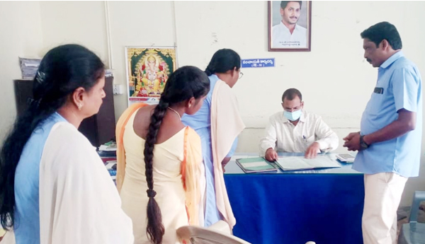 ceo visit sachivalayam