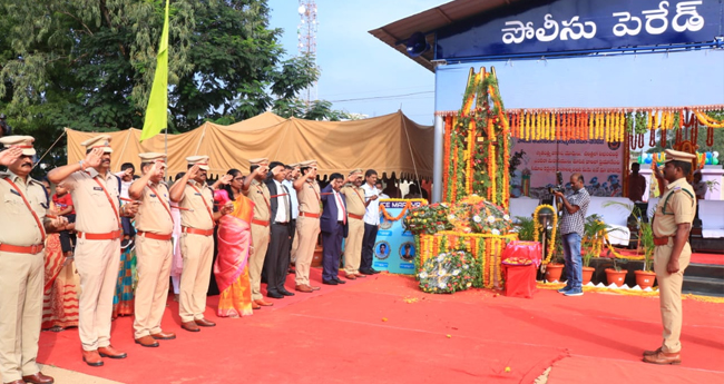 police commemoration day in chittoor