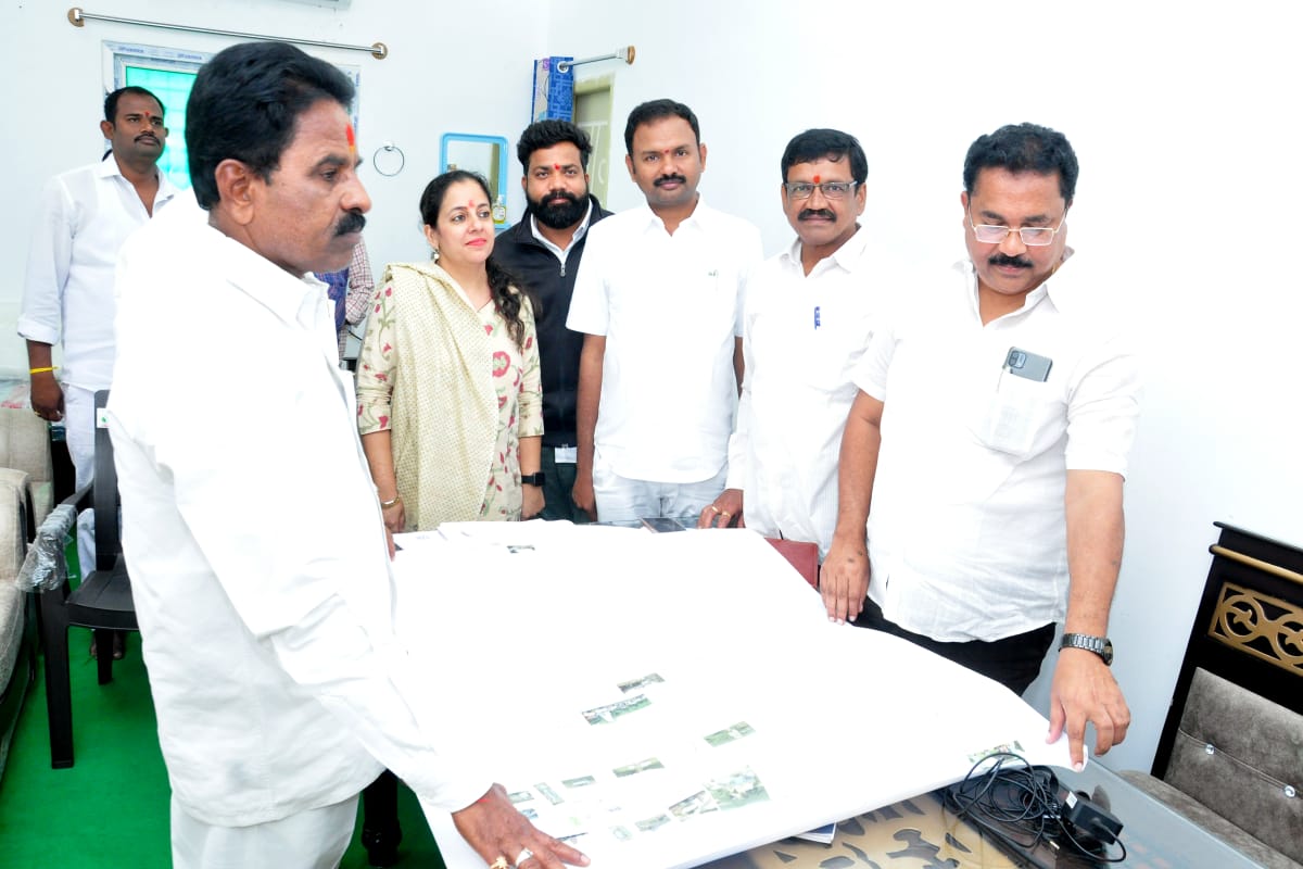 మాస్టర్‌ ప్లాన్‌ రూపొందించుటకు శ్రీకారం