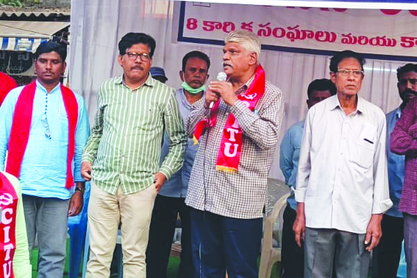 సమస్యలు పరిష్కరించకుంటే రాష్ట్ర వ్యాప్త పోరాటం