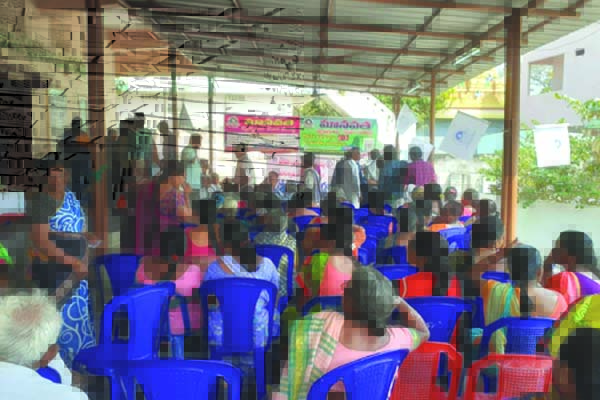 మెగా వైద్య శిబిరంలో విశేష సేవలు