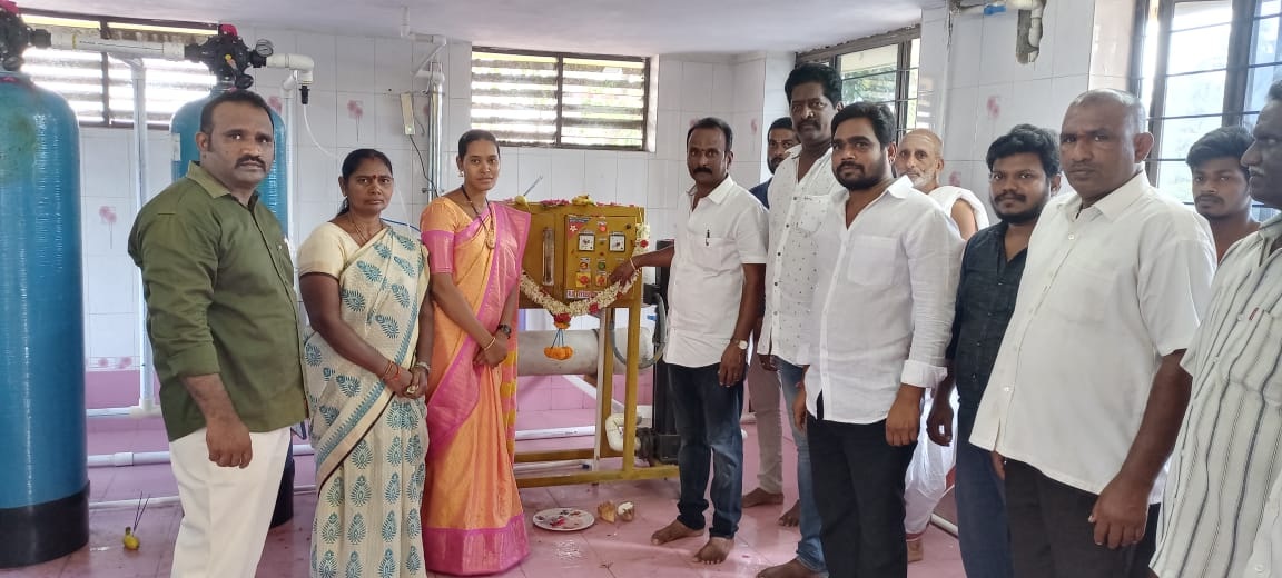 వాటర్‌ప్లాంట్‌ పున:ప్రారంభం