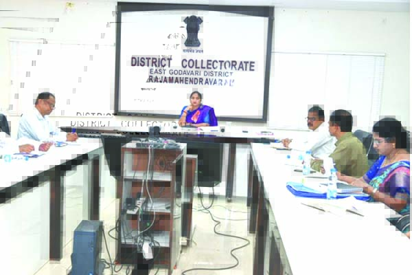 ఉపాధి, పెన్షన్లు, అర్జీలపై కలెక్టర్‌ సమీక్ష