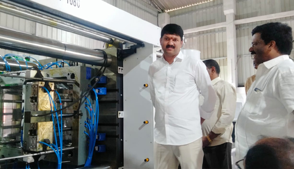 mla-ramaraju-visit-aqua-industry