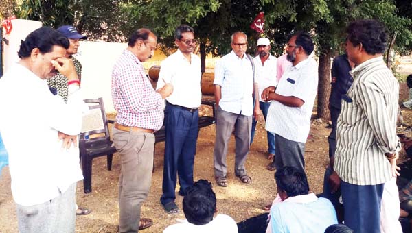 శ్రీసత్యసాయి, శ్రీరామిరెడ్డి తాగునీటి కార్మికుల సమ్మె ప్రారంభం