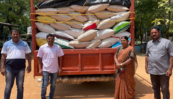 Harvesting-of-141-quintals-of-ration-rice