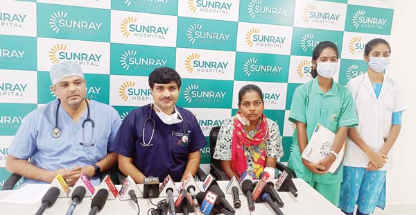 సన్‌ రే ఆసుపత్రిలో అరుదైన చికిత్స