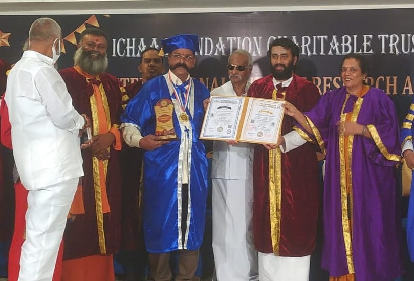 వెంకట్రామరాజుకు డాక్టరేట్‌