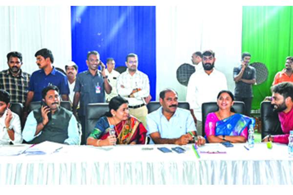 సిఎం జగన్‌ సభ ఏర్పాట్లపై సమీక్ష