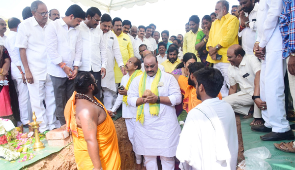 Bhoomi-Pooja-to-Telugu-Desam-Mahanadu