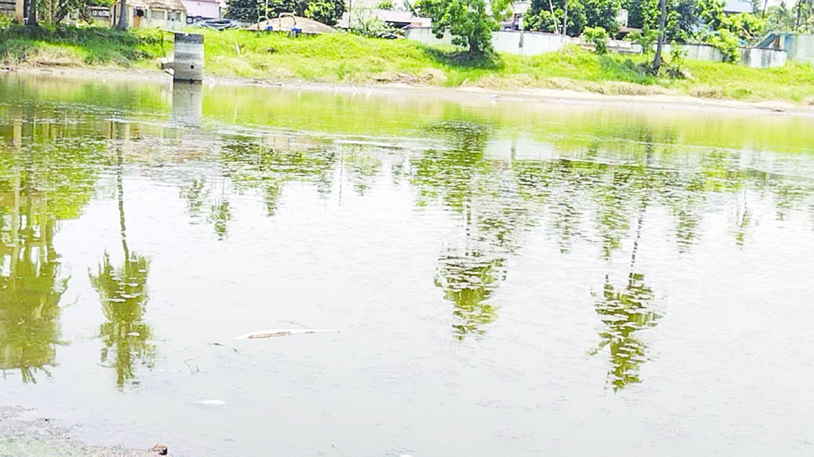 మంచినీటి చెరువు దుర్వాసన