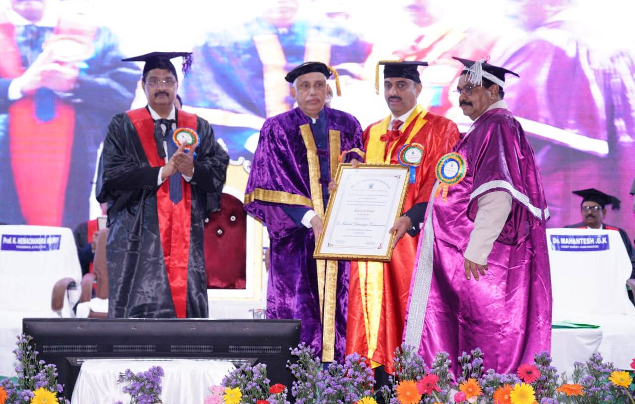 మహంతేష్‌కు డాక్టరేట్‌