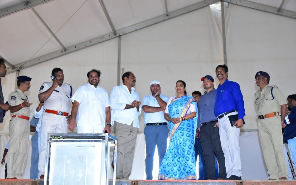 ముమ్మరంగా ముఖ్యమంత్రి పర్యటన ఏర్పాట్లు