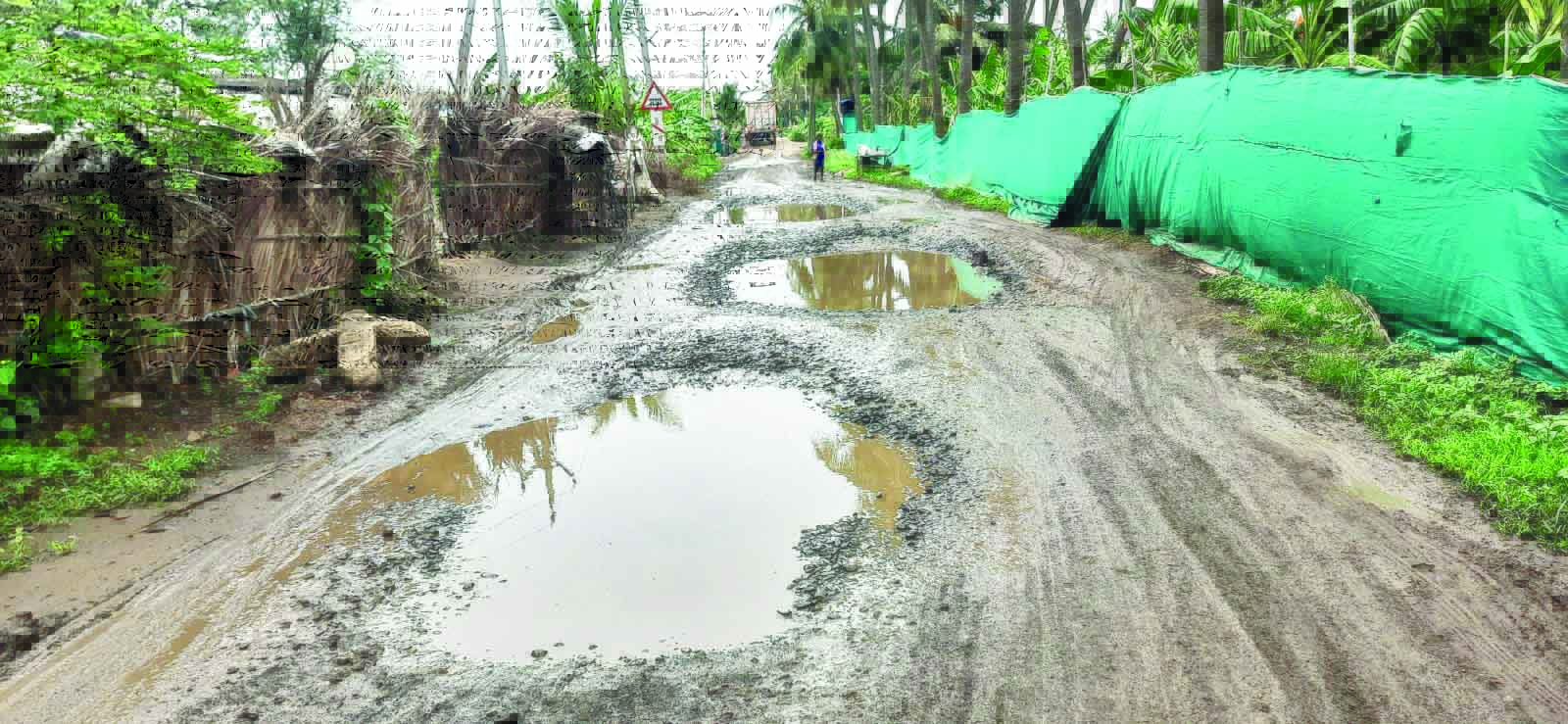రోడ్లకు మరమ్మతులు చేయండి మహాప్రభో..!