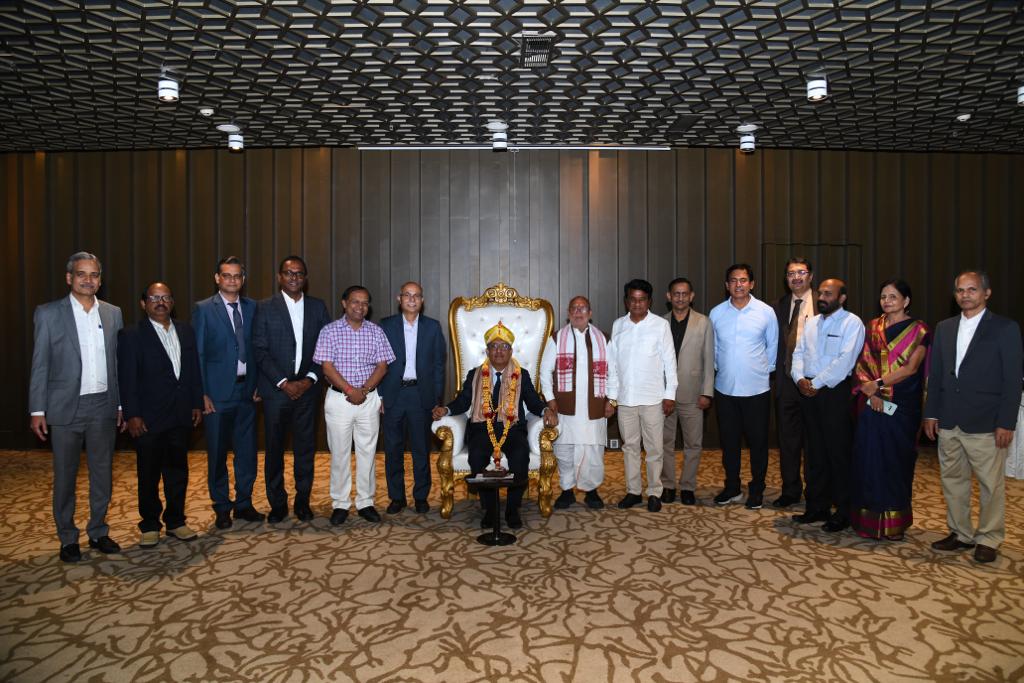 బిఇఎల్‌ ఛైర్మన్‌ను కలిసిన మెట్టు గోవింద రెడ్డి