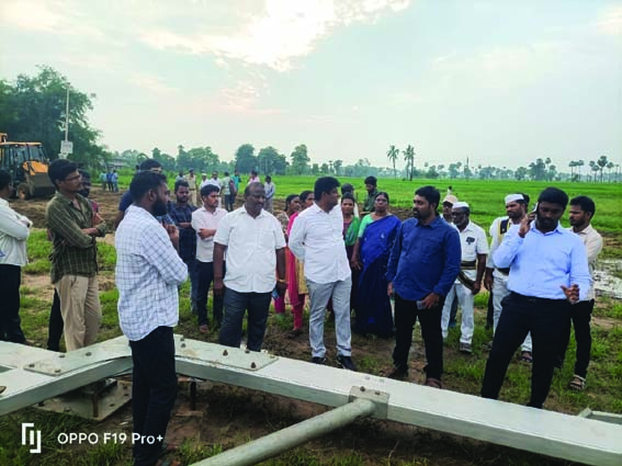 సిఎం పర్యటన ఏర్పాట్ల పరిశీలన