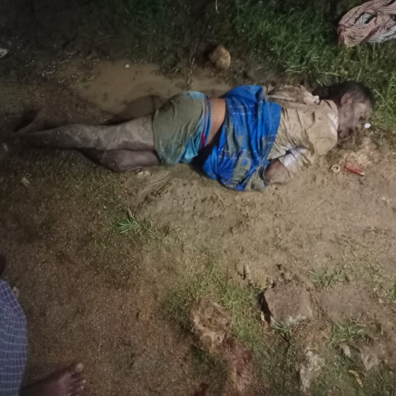 ఏనుగుల దాడిలో రైతు మతి