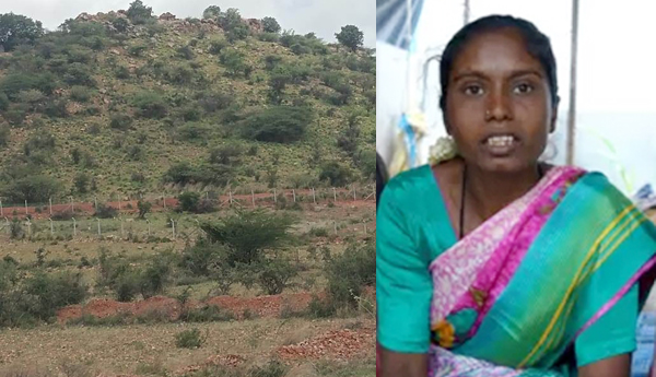 సాకే భారతికి అడుగడుగునా అన్యాయమే.. కొండల్లో భూమి ఇచ్చిన కలెక్టర్ 