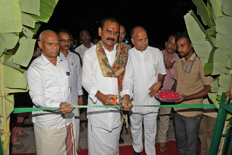 తిరుమలలో రెండు పార్కులు ప్రారంభం