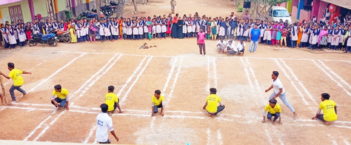 ఘనంగా క్రీడా పోటీలు