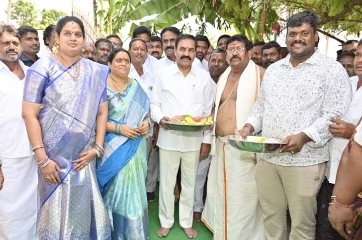 పోలేరమ్మ ఆలయంలో 'కాకాణి' పూజలు