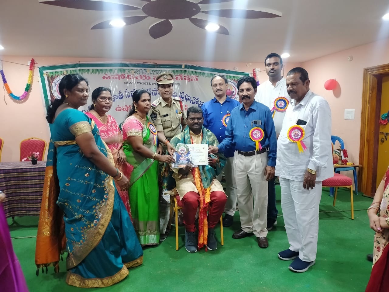 ఉపాధ్యాయుడికి జాతీయ పురస్కారం