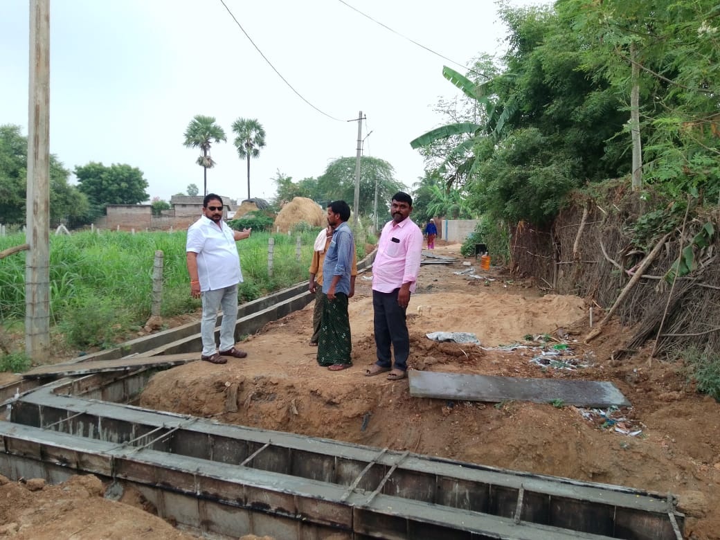 అభివృద్ధి పనులు పరిశీలన