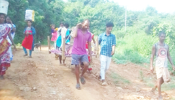 తప్పని డోలీ మోత