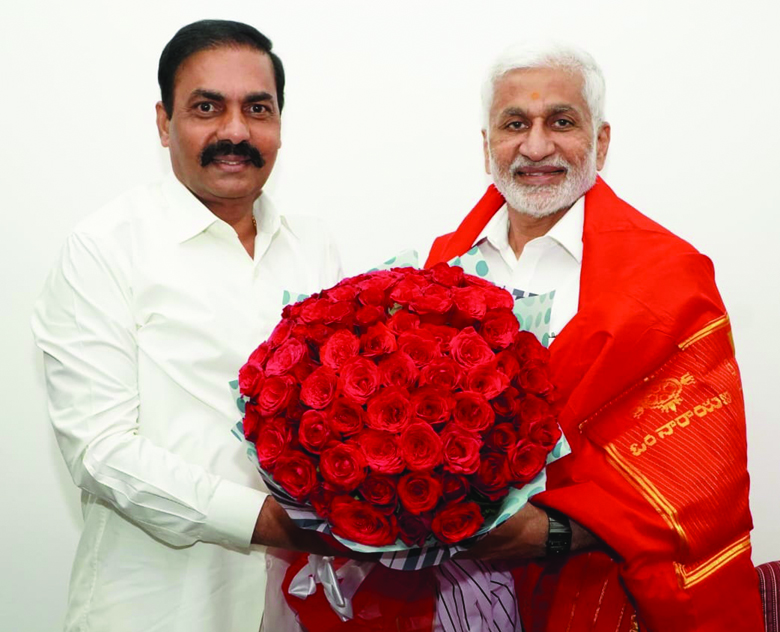 నెల్లూరులో విజయసాయిరెడ్డి