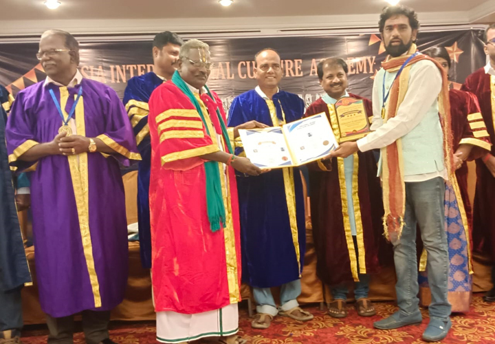 మురళీమోహన్‌ రాజుకు పురస్కారం