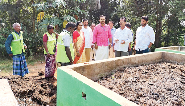 కేంద్ర బృందం పరిశీలన