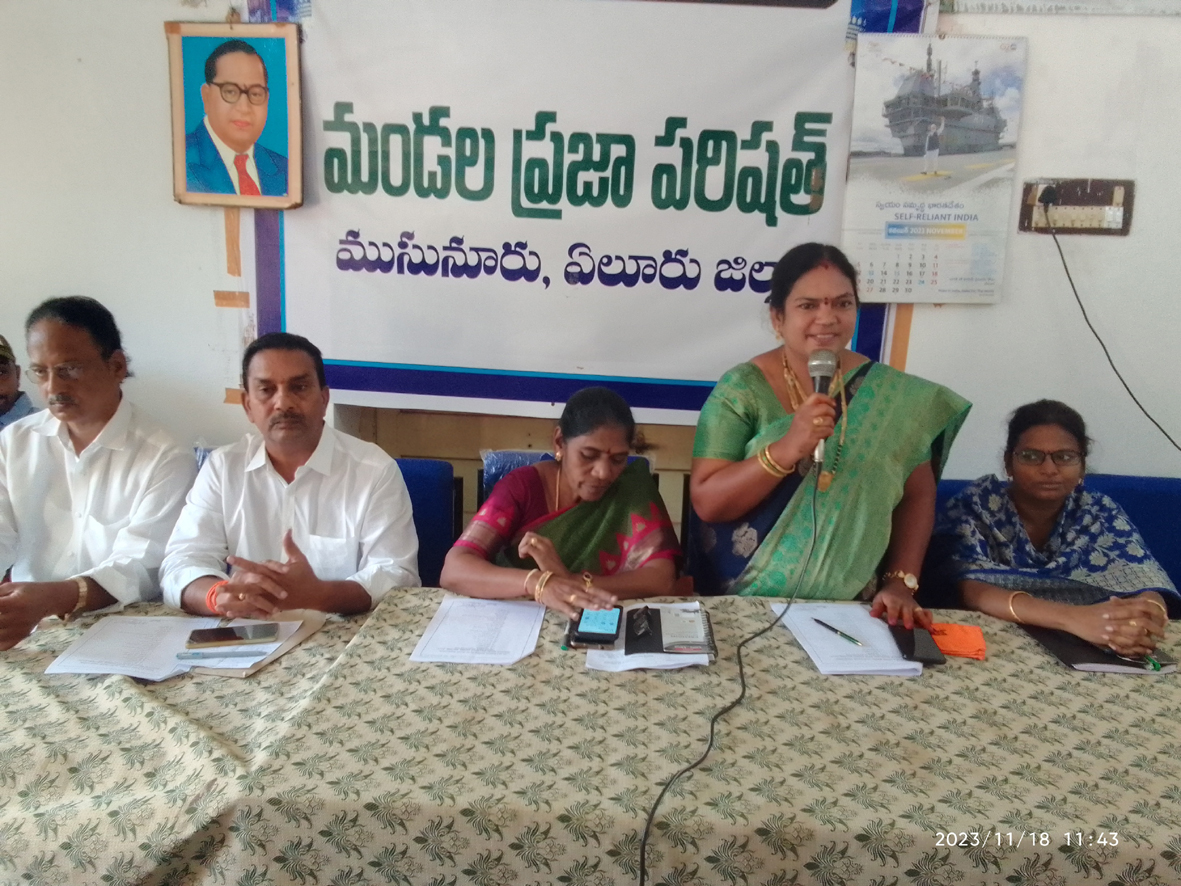 సమన్వయంతో మండలాభివృద్ధి : ఎంపిపి