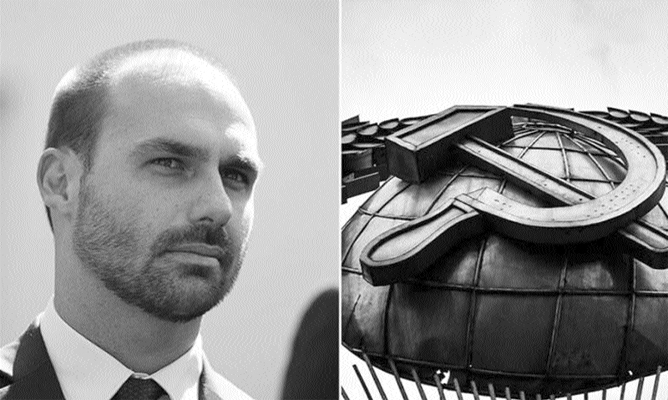 బోల్సనారోను భయపెడుతున్న సుత్తి, కొడవలి, నక్షత్రాలు