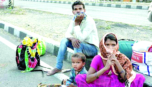 గిరిజన వలస కూలీలు - కరోనా ప్రభావం