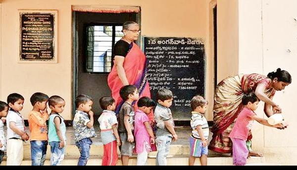 అంగన్‌వాడీలకు ఉద్వాసన పలికేందుకేనా ఎన్‌ఇపి! 