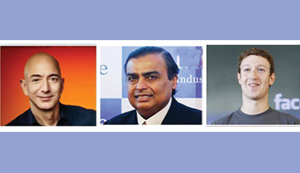 కరోనా కాలంలో పైకి ఎగబాకిన కుబేరులు 