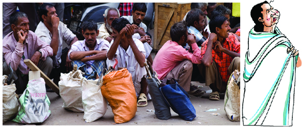 పశ్చిమ బెంగాల్‌లో ఉపాధి సంక్షోభం !