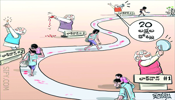 కరోనా కాలంలో కోల్పోయిన పని దినాలు