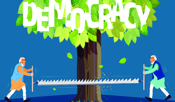 పతనం దిశగా ప్రజాస్వామ్యం